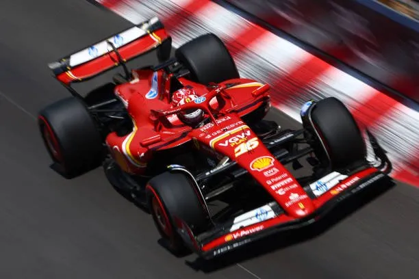 MONTE-CARLO, MONACO - MAY 25: Charles Leclerc of Monaco driving the (16) Ferrari SF-24 on track during final practice ahead of the F1 Grand Prix of Monaco at Circuit de Monaco on May 25, 2024 in Monte-Carlo, Monaco.