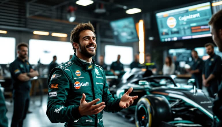 join alonso as he reveals exclusive insights on aston martin's strategies and ambitions as they prepare for a groundbreaking season in motorsport. discover what makes them a 'driving force' this year!