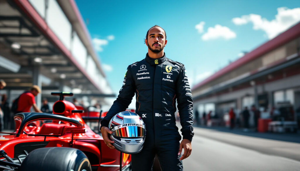 First Hamilton Ferrari Racing Dreams: Hamilton's Memorable Debut with Ferrari