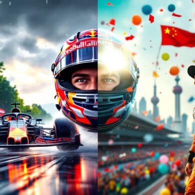 explore the thrilling narrative of max verstappen's performance at the chinese grand prix, detailing the contrasting dynamics of his two acts on the track. discover the strategies, challenges, and triumphs that defined this unforgettable race in formula 1 history.
