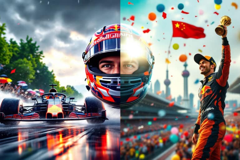 explore the thrilling narrative of max verstappen's performance at the chinese grand prix, detailing the contrasting dynamics of his two acts on the track. discover the strategies, challenges, and triumphs that defined this unforgettable race in formula 1 history.