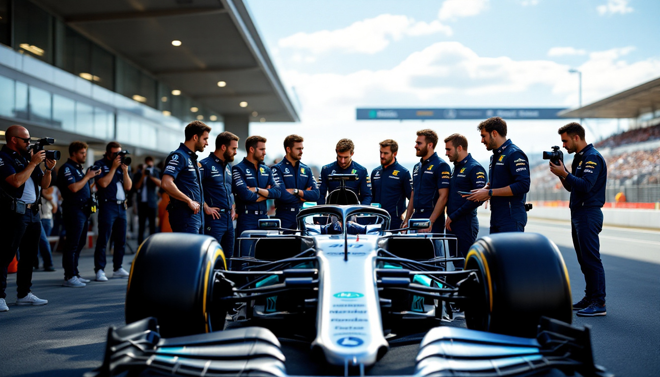 mercedes is pursuing the opportunity to review antonelli's penalty imposed during the australian grand prix, aiming to challenge the decision and seek a fair evaluation of the incident.