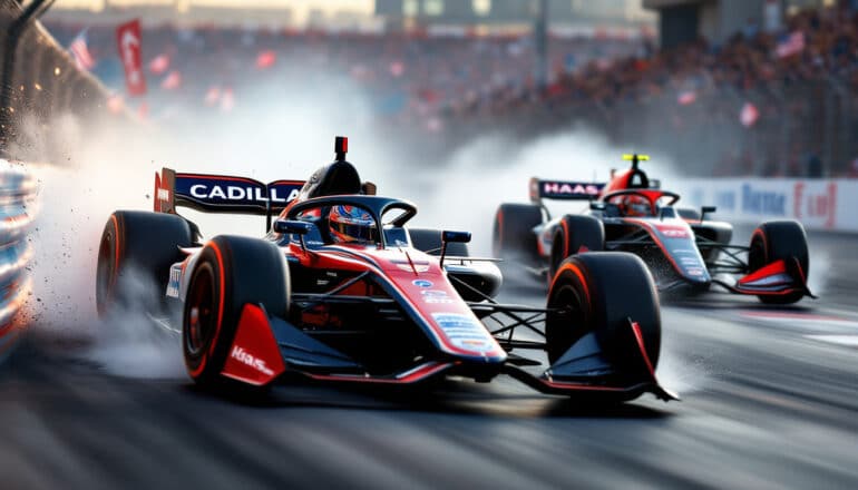 explore the thrilling battle for dominance in american motorsport as cadillac challenges haas in the swing states of formula 1. discover the rivalry, innovation, and excitement that define the quest for the crown of the ultimate american racing team.