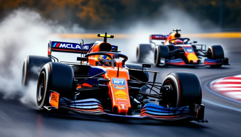 explore how mclaren's daring strategies are reshaping the landscape of formula 1, especially in the wake of verstappen's surprising success with red bull. dive into the visual insights that capture the essence of this thrilling season.