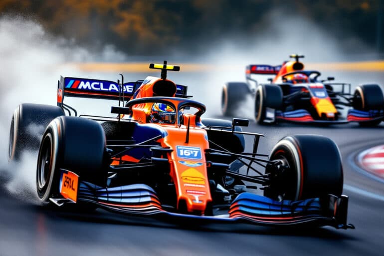 explore how mclaren's daring strategies are reshaping the landscape of formula 1, especially in the wake of verstappen's surprising success with red bull. dive into the visual insights that capture the essence of this thrilling season.