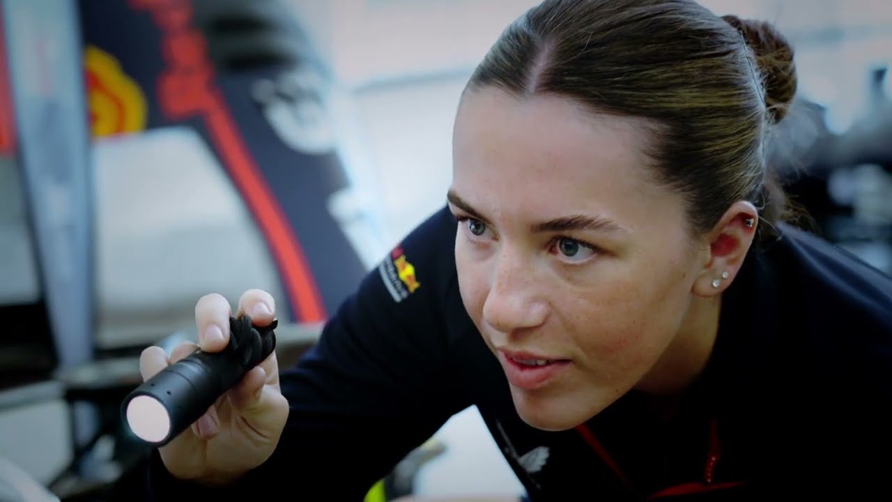 Emmie Jones, Red Bull’s first woman mechanic, on her F1 milestone