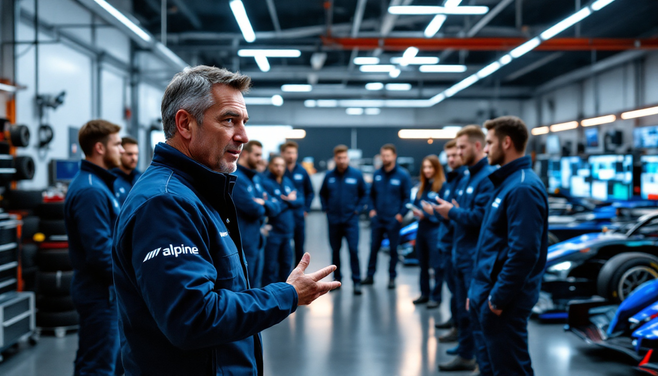 in an insightful interview, the alpine team leader reveals flavio briatore's straightforward approach to leadership and decision-making in the racing world. discover how briatore's candid style is shaping the future of the team.