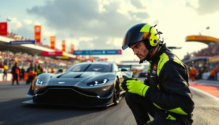 join us as we delve into the thrilling journey of an aston martin driver gearing up for their highly awaited first competitive race. this report covers exclusive insights and preparations leading up to the event, highlighting the excitement and expectations surrounding this momentous occasion.