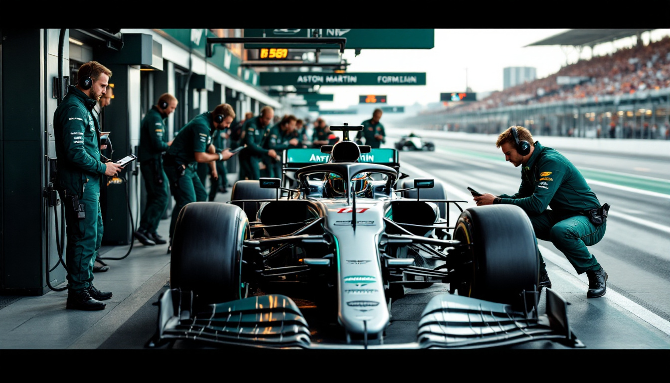 Exploring the factors contributing to Aston Martin’s challenges in F1 2025
