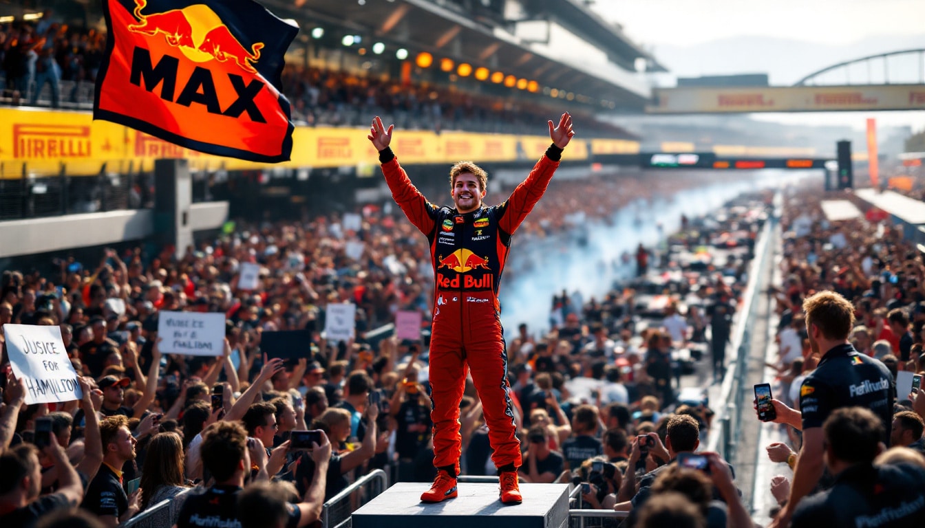 the fia faces significant backlash following max verstappen's controversial 'party trick' during a recent race, sparking debates about sportsmanship and regulations in formula 1. explore the reactions from fans and experts alike.