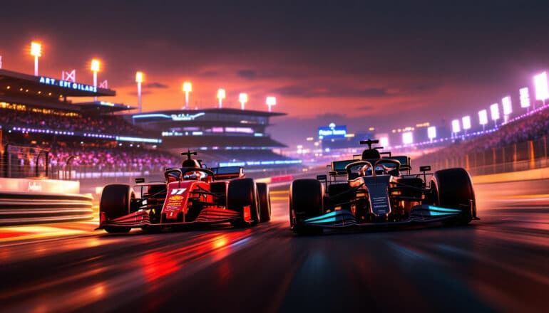 witness the thrilling showdown as ferrari unleashes its heavy artillery in bahrain! charles leclerc sets his sights on victory, while lewis hamilton feels the mounting pressure. don't miss the excitement as these racing giants battle for supremacy on the track!