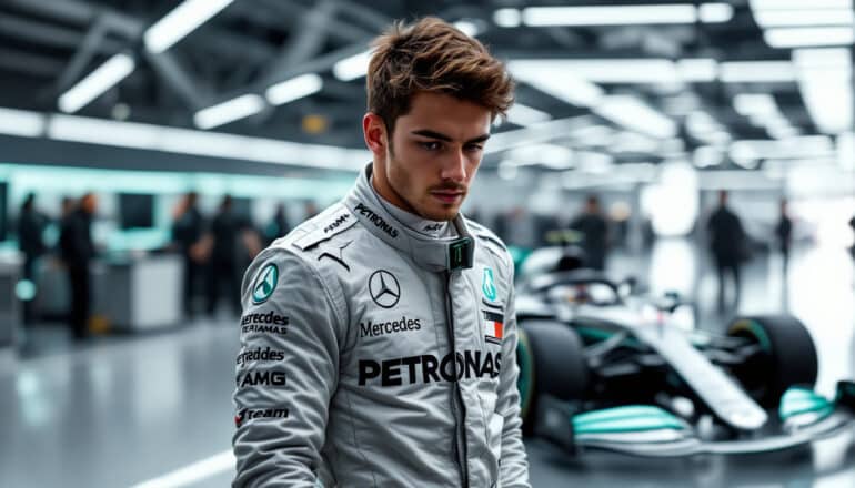 george russell discusses the ongoing speculation surrounding his mercedes contract as talks about a potential collaboration with max verstappen heat up. stay updated on the latest developments in formula 1 as top drivers negotiate their futures.