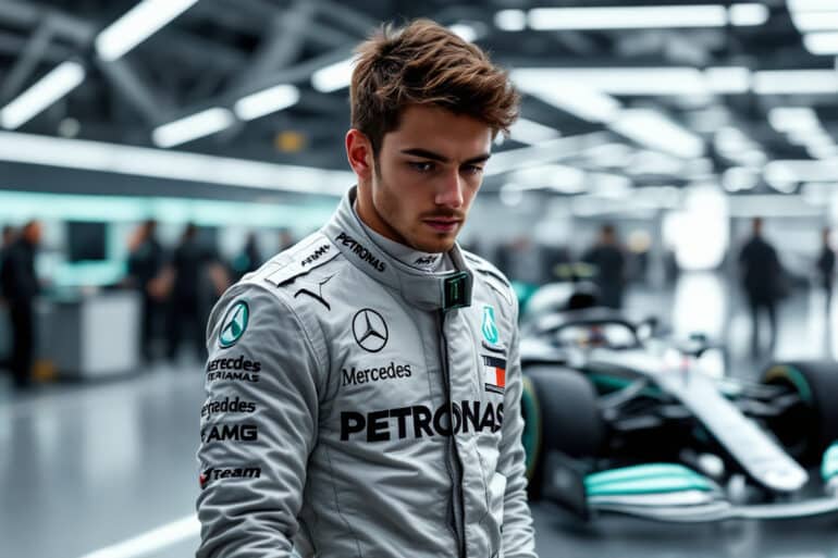 george russell discusses the ongoing speculation surrounding his mercedes contract as talks about a potential collaboration with max verstappen heat up. stay updated on the latest developments in formula 1 as top drivers negotiate their futures.