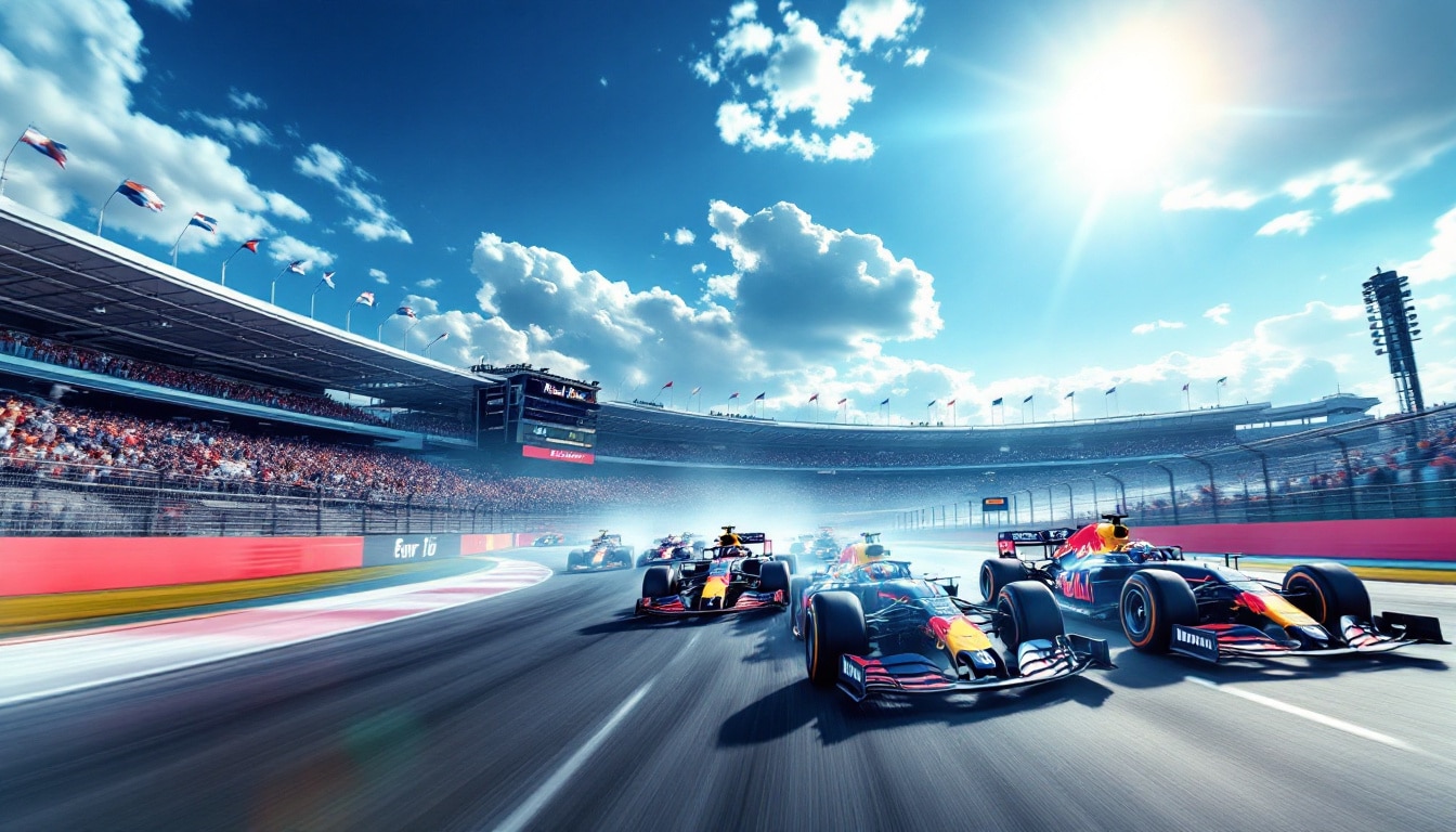 experience the exhilaration of red bull racing's most competitive race yet, as horner commends the team's thrilling performance and strategic brilliance. discover the highlights and key moments that made this event unforgettable.