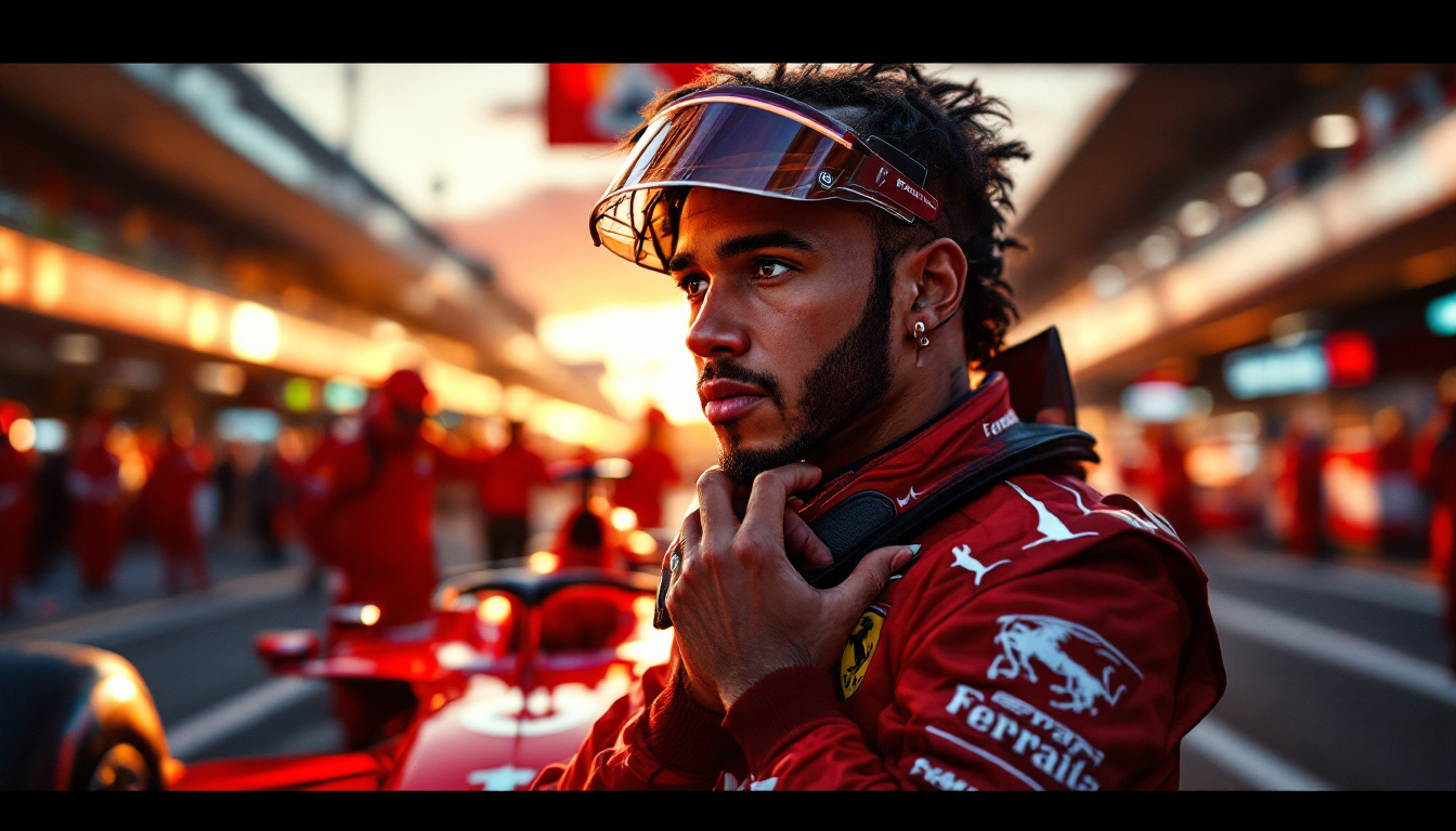 Lewis Hamilton gradually finds his footing at Ferrari