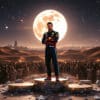 max verstappen faces scrutiny after displaying arrogant behavior during a lunar-themed podium ceremony in saudi arabia, sparking discussions among fans and commentators about sportsmanship and humility in formula 1.