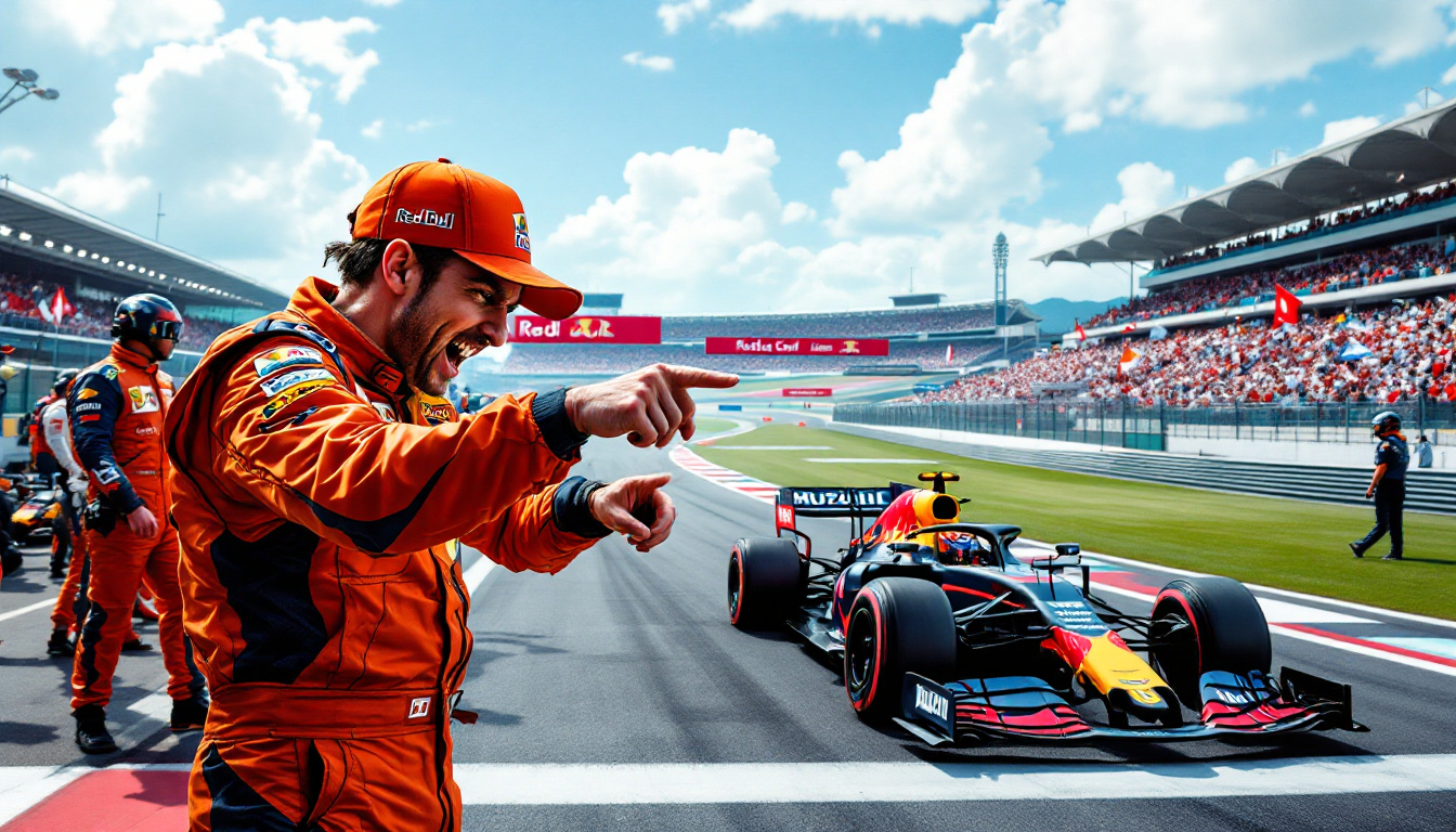 Red Bull mocks McLaren’s strategy at Suzuka