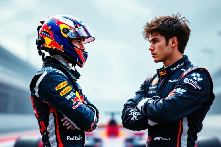 in this insightful racingnews365 analysis, explore how max verstappen is confronted with an enticing proposal while yuki tsunoda challenges red bull's established stance. delve into the implications for both drivers and the team dynamics in the competitive world of formula 1.