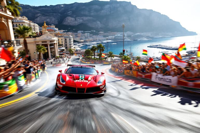 witness charles leclerc's breathtaking performance in monaco as he propels ferrari ahead of the competition, showcasing unmatched skill and determination on the iconic circuit. don't miss the highlights of this thrilling race!