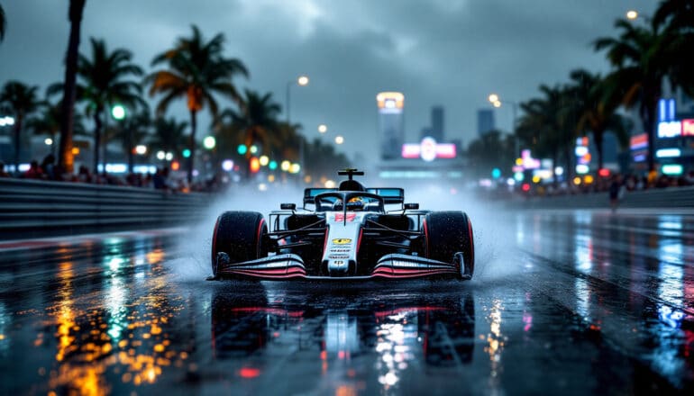 charles leclerc endures a challenging start at the rain-soaked miami f1 sprint, as misfortune strikes with a crash before the race even begins. discover the latest updates and reactions from the event.