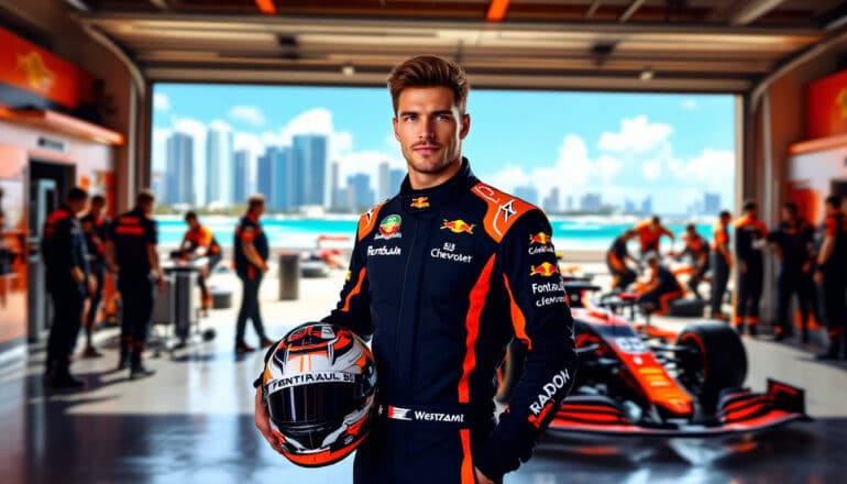join max verstappen as he gears up for an intense sprint race in miami, where speed, strategy, and skill will be put to the ultimate test. don't miss the excitement as he aims for victory on this challenging circuit!