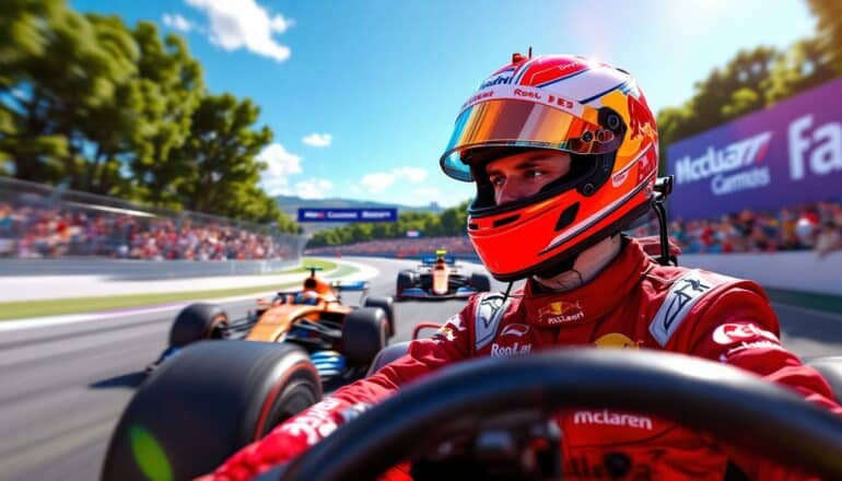 max verstappen delivered an outstanding performance in barcelona, showcasing his exceptional driving skills, while mclaren continues to impress with their strides in performance and competitiveness on the track.