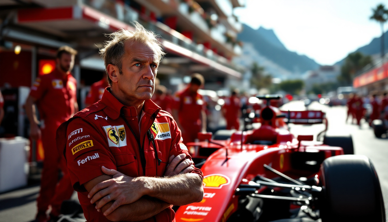 vasseur highlights ferrari's speed concerns and qualification challenges as the team prepares for the prestigious monaco grand prix, emphasizing the need for improvement to compete effectively on the iconic circuit.