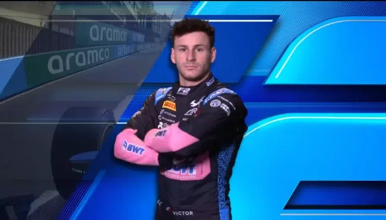 Victor Martins, a french F1 pilot