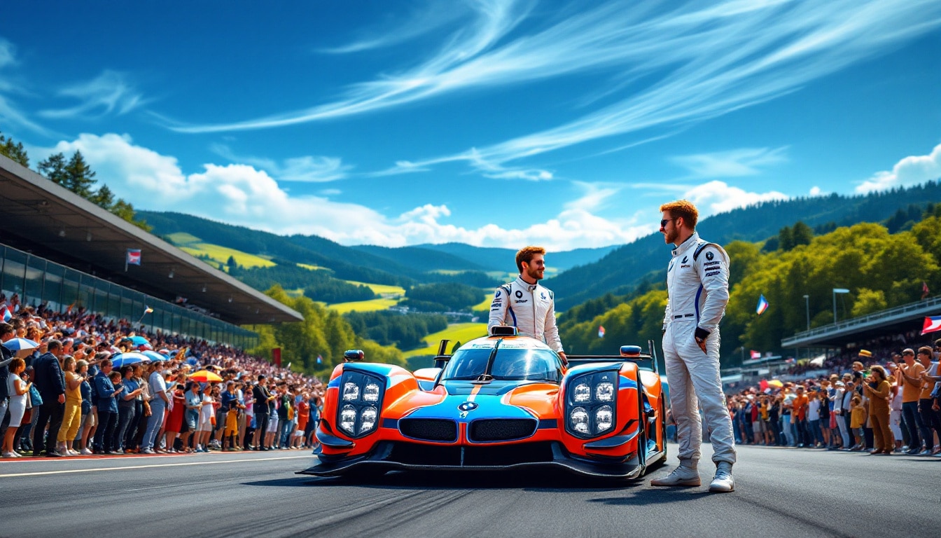 discover the thrilling announcement from bmw as they unveil an exciting lineup featuring legendary drivers valentino rossi and kevin magnussen for the iconic spa 24 hours race. get ready for high-octane action and remarkable performances!