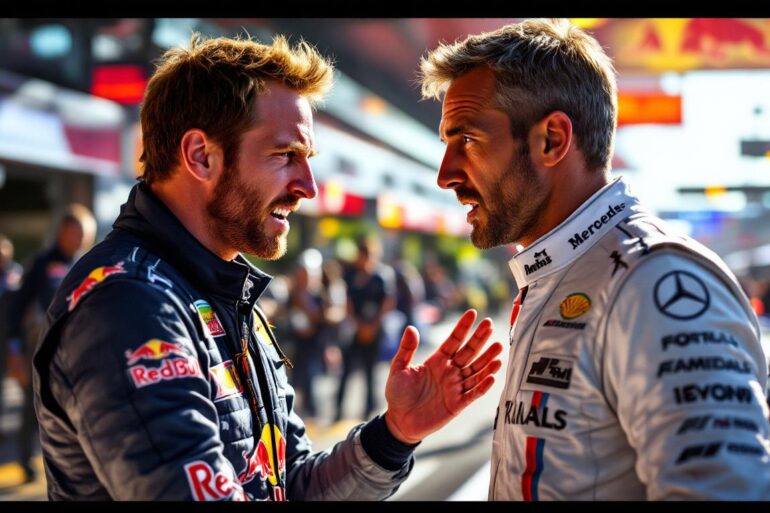 christian horner expresses his dissatisfaction with mercedes after max verstappen's unexpected retirement during the race, highlighting the ongoing rivalry and competitive tensions in formula 1.