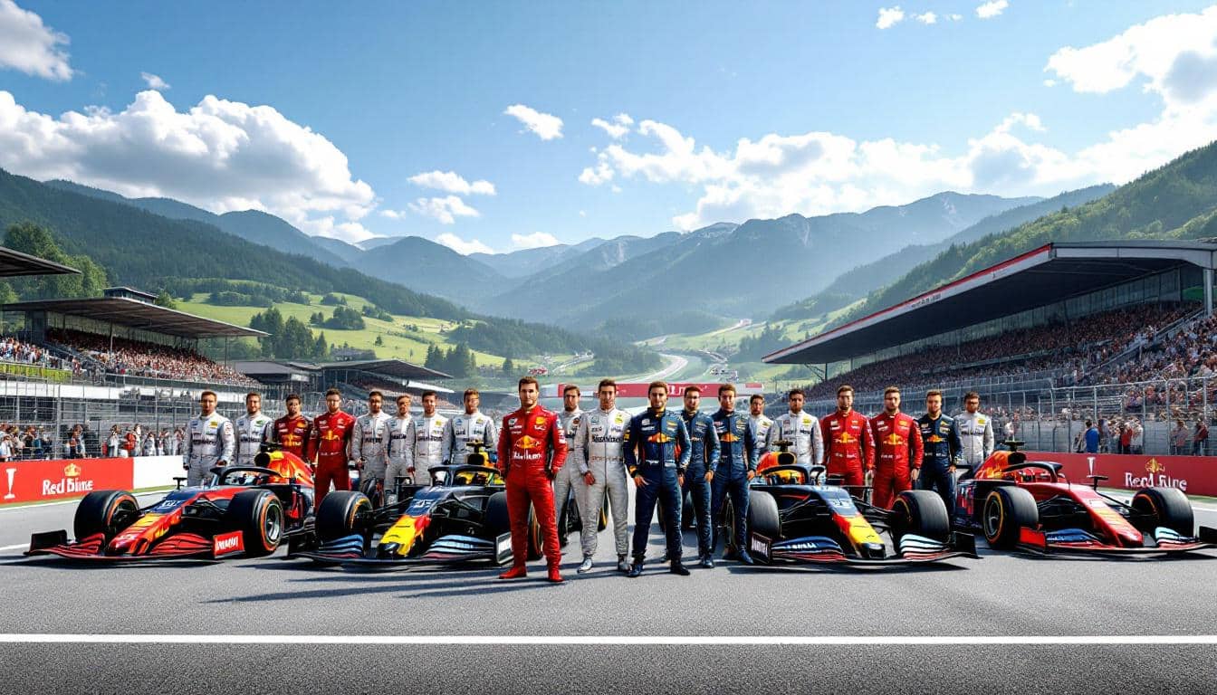 discover the complete starting lineup for the 2025 austrian grand prix in formula 1. get insights on driver placements, team strategies, and what to expect as the race unfolds on the iconic red bull ring.