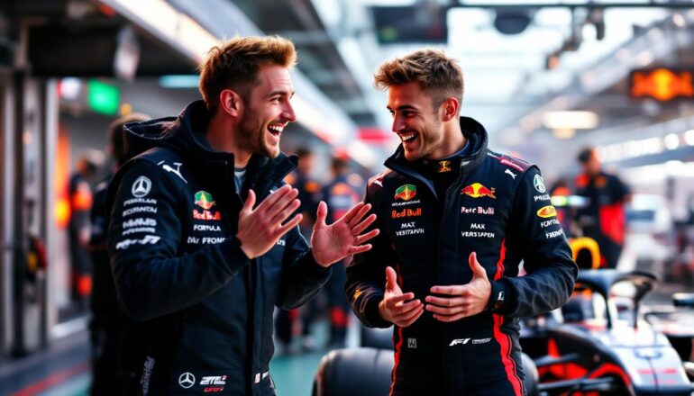 join dan ticktum as he humorously reflects on george russell's surprising reaction to a unique comparison involving max verstappen. dive into an entertaining analysis that captures the lighter side of formula 1 rivalries.