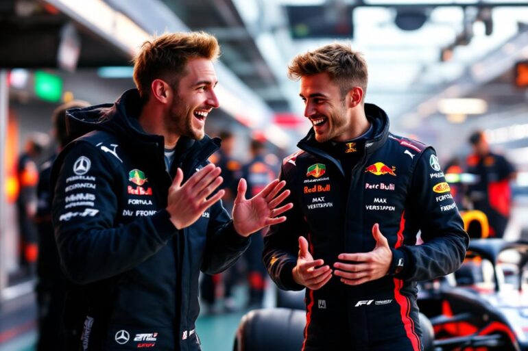 join dan ticktum as he humorously reflects on george russell's surprising reaction to a unique comparison involving max verstappen. dive into an entertaining analysis that captures the lighter side of formula 1 rivalries.