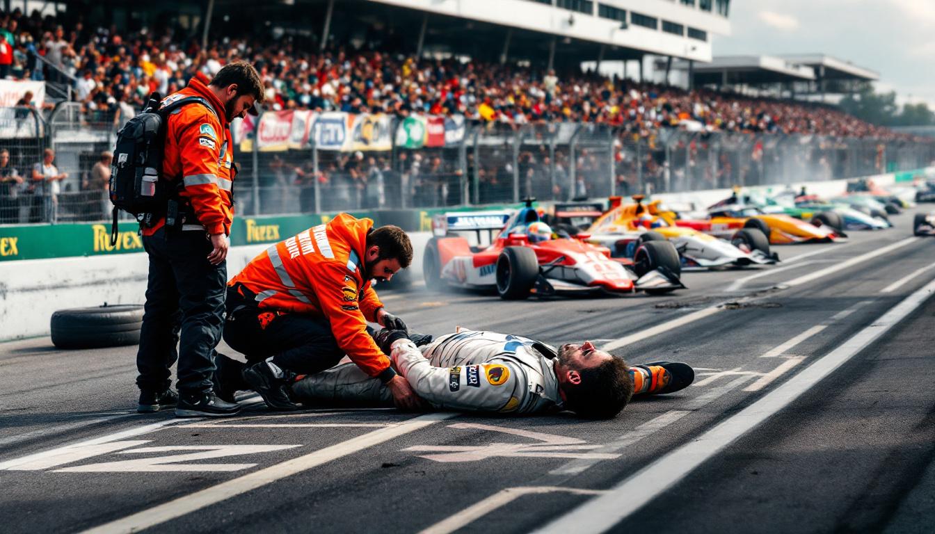 Hospital gives Cook the green light to race following major crash at Thruxton