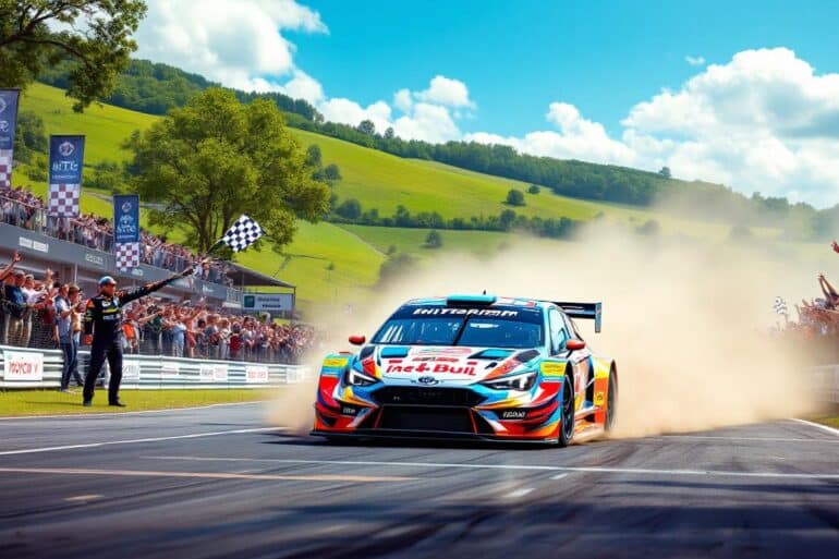 ingram delivers a stellar performance, securing a commanding victory in the btcc season opener at oulton park. experience the highlights and key moments from this thrilling race that sets the tone for an exciting championship ahead.