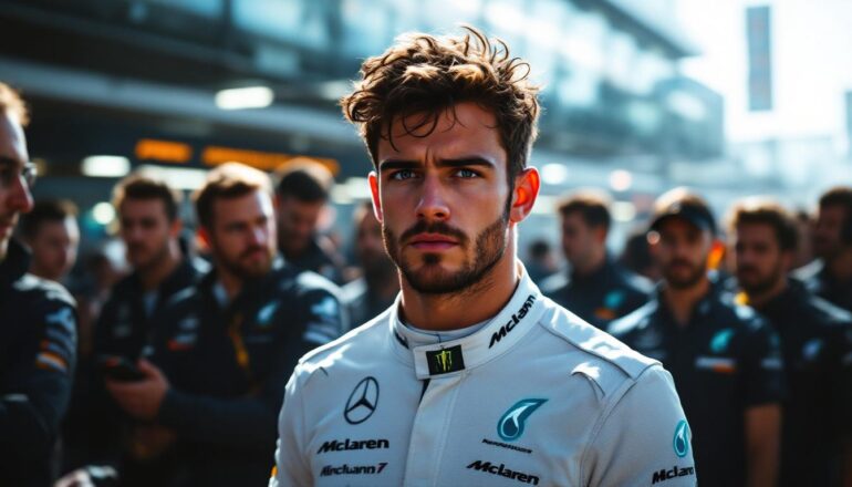 lando norris finds himself at the center of criticism from multiple fronts, driving mclaren to reassess and identify their true number one driver in the competitive landscape of formula 1.