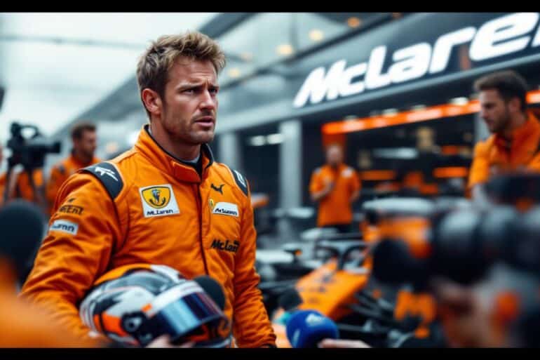 mclaren responds to the recent controversy after a driver's candid apology regarding an explosive outburst that included an offensive expletive. discover the team's perspective and the implications of the incident in the world of motorsports.
