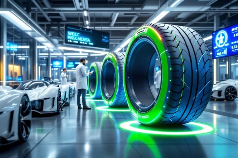 discover michelin's groundbreaking eco-conscious tyre technology set to debut in the wec and imsa races from 2026, revolutionizing performance while prioritizing sustainability.