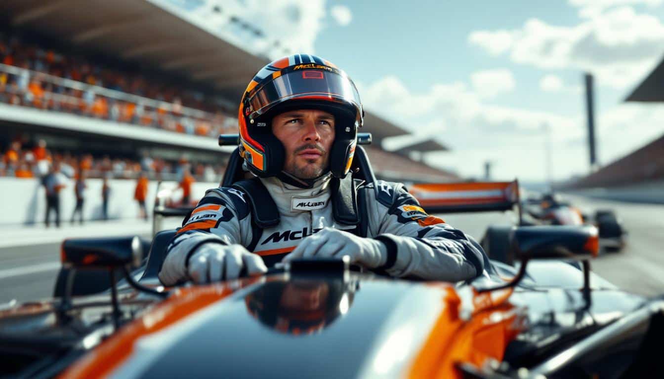 join brad pitt as he reflects on his exhilarating first experience driving a mclaren formula 1 car at the circuit of the americas (cota). discover his insights and feelings on the adrenaline of racing and the thrill of the track.