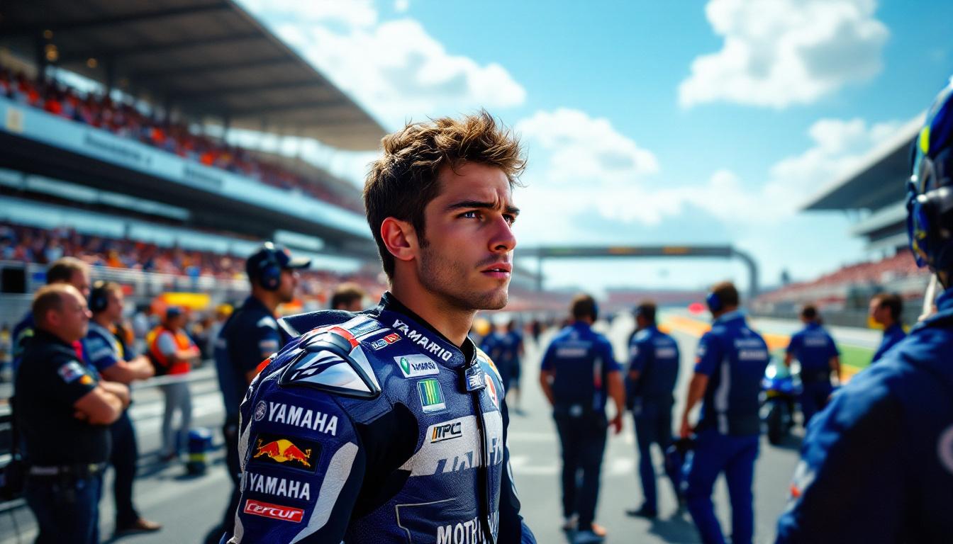 fabio quartararo shares his worries regarding yamaha's performance during the motogp italian gp sprint, highlighting the challenges faced by the team and the impact on their competitiveness in the championship.