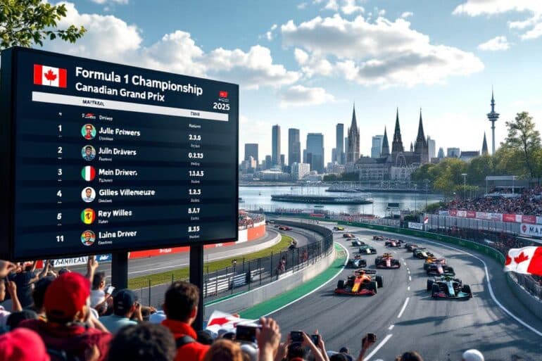 stay updated with the latest standings of the 2025 f1 championship after the thrilling canadian grand prix. discover key rankings, driver performances, and insights into the season's progress.