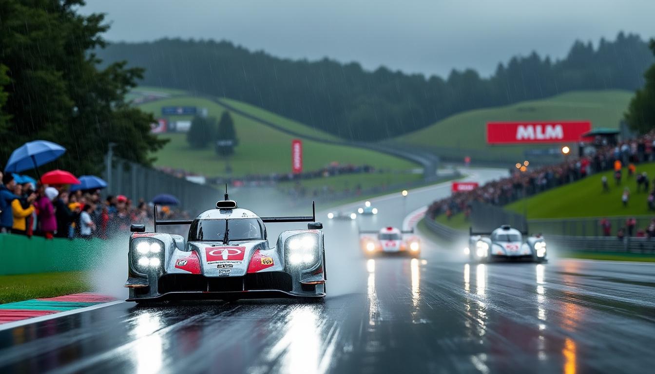 get ready for an exhilarating wet weekend at spa-francorchamps, where suspense fills the air! join us for thrilling races and unpredictable weather, making every moment a heart-pounding spectacle. don't miss out on the excitement!