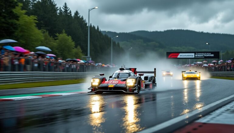 prepare for an exhilarating wet weekend at spa-francorchamps, where total suspense and thrilling races await. join us as we dive into the unpredictable action of motorsport amidst challenging weather conditions!