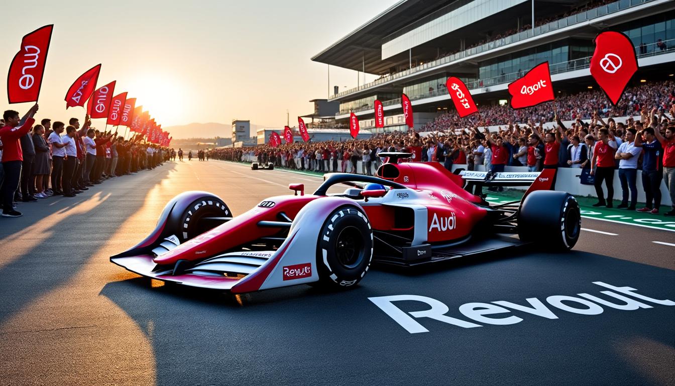 audi announces revolut as the title sponsor for its first-ever formula 1 season, marking a significant partnership that combines innovation and speed. discover how this collaboration sets the stage for an exciting journey in the world of motorsport.