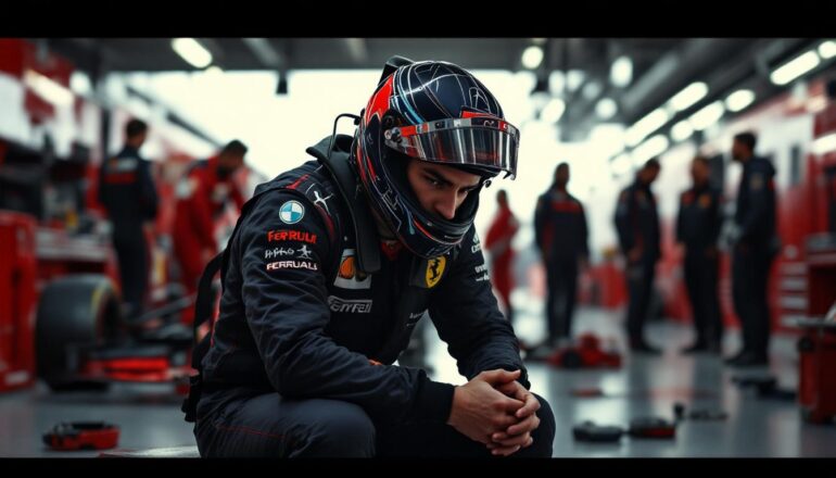 in a heartfelt reflection, charles leclerc addresses his fiery radio messages during races while driving for ferrari, expressing remorse and a deeper understanding of the pressures faced in competitive motorsport.