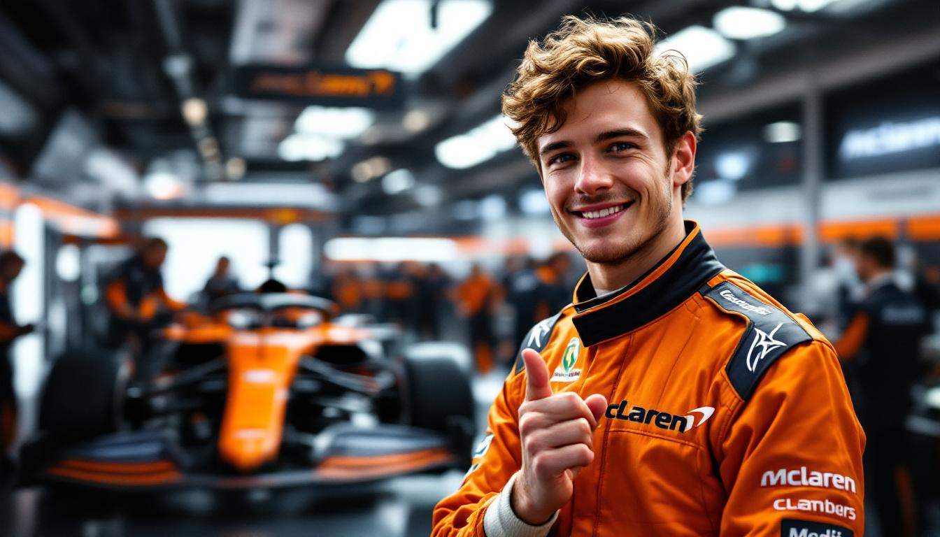 lando norris refutes recent speculation regarding mclaren's upgrade claims, providing clarity on the team's performance and future developments in the air of formula 1.