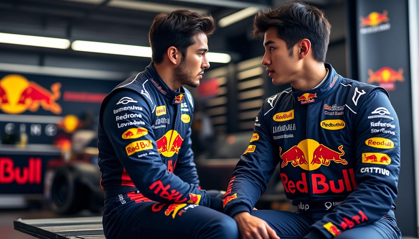 liam lawson shares his heartfelt insights on yuki tsunoda's struggles at red bull, offering a candid look into their dynamic and the challenges faced in the high-pressure world of formula 1.