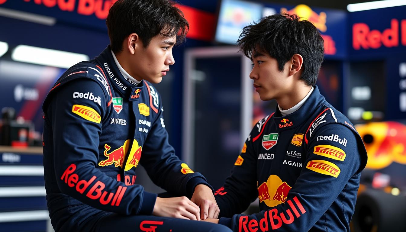 liam lawson shares his heartfelt reflections on yuki tsunoda's struggles at red bull, offering insights into the challenges faced by his fellow racer and the dynamics within the team.