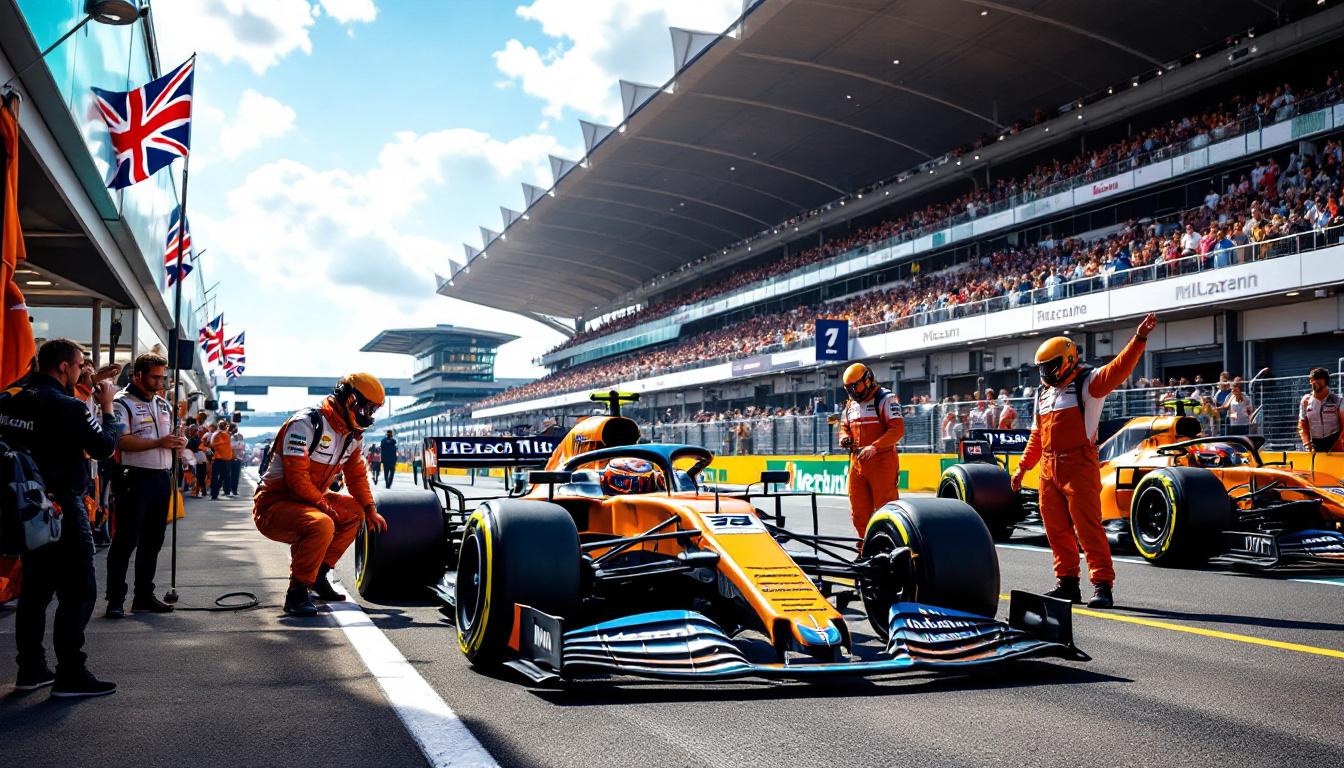 McLaren further enhances its MCL39 at the British Grand Prix