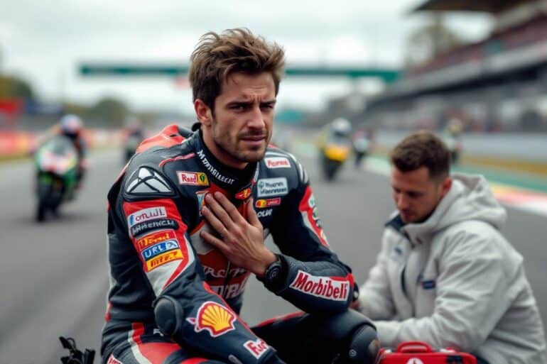 franco morbidelli suffers a collarbone injury and is currently seeking medical evaluation to assess the extent of the damage. stay updated on his recovery process and implications for upcoming races.
